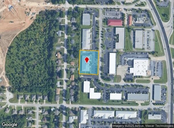  1706 Sw Commerce Dr, Bentonville, AR Parcel Map