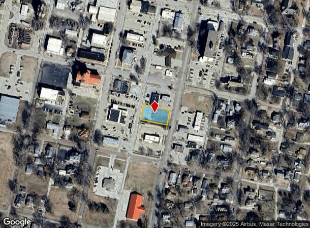 305 S Poplar St, Pana, IL Parcel Map