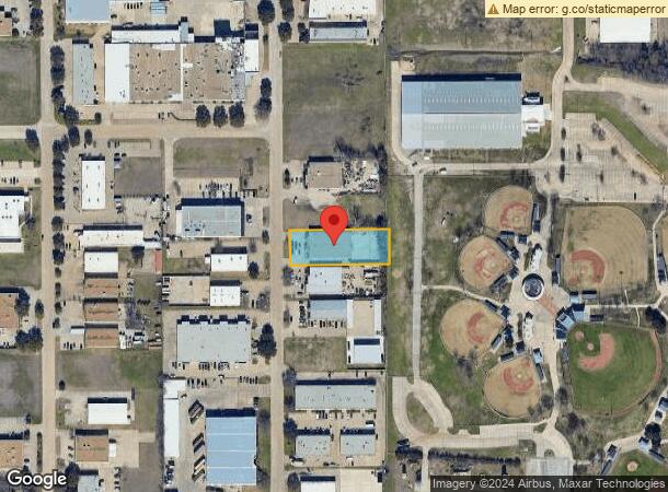  1616 Osprey Dr, Desoto, TX Parcel Map