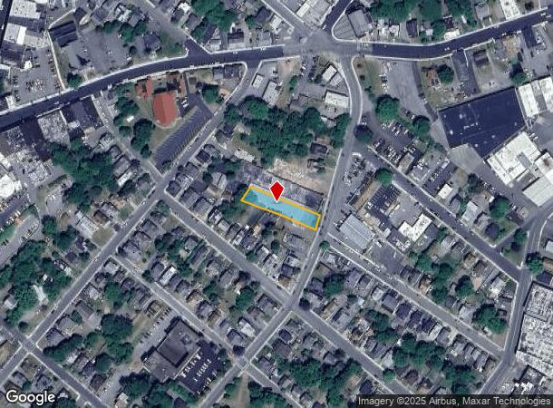 25 Academy Ave, Middletown, NY Parcel Map