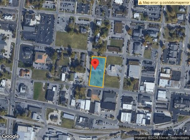  117 N Hickory Ave, Cookeville, TN Parcel Map