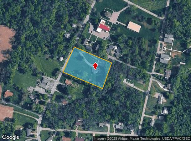 1208 Wilberforce Clifton Rd, Wilberforce, OH Parcel Map