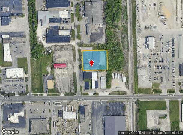 705 Kelso St, Flint, MI Parcel Map
