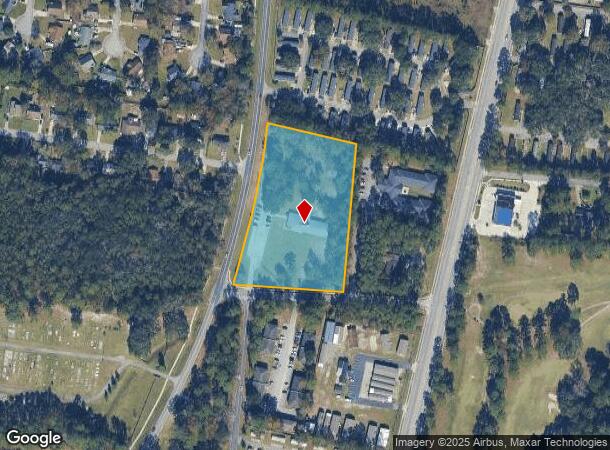  1166 S Charles C Frasier Blvd, Hinesville, GA Parcel Map