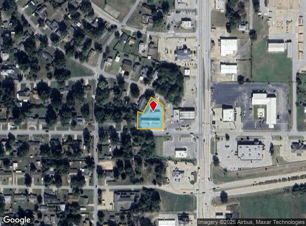  727 E 20Th St, Okmulgee, OK Parcel Map