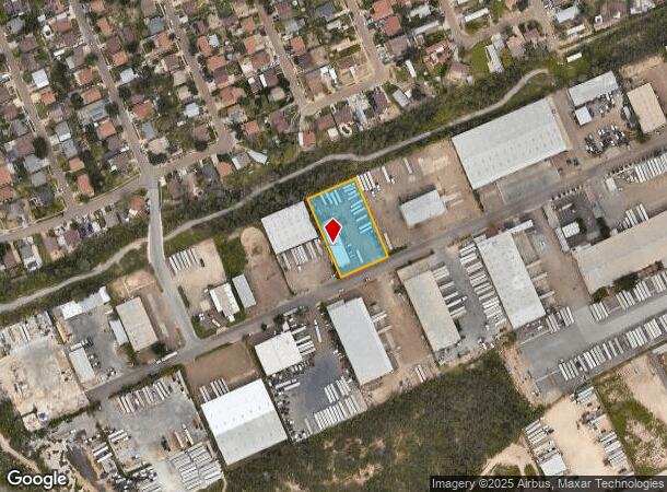  209 Flecha Ln, Laredo, TX Parcel Map