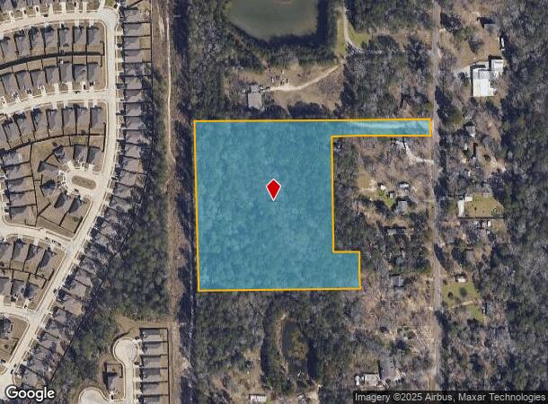 13450 Park Ave, Conroe, TX Parcel Map