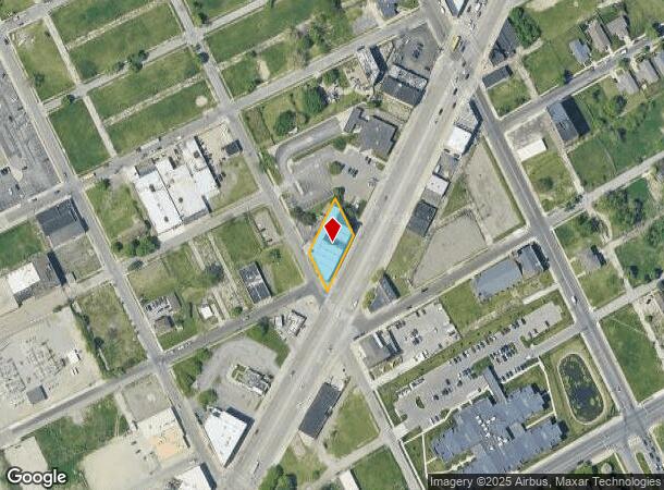  2211 Gratiot Ave, Detroit, MI Parcel Map