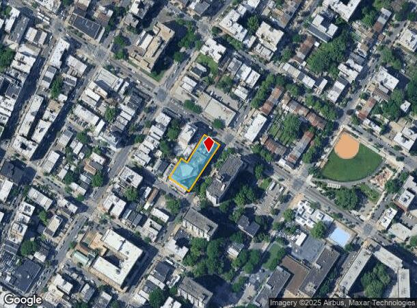 2075 Clinton Ave, Bronx, NY Parcel Map