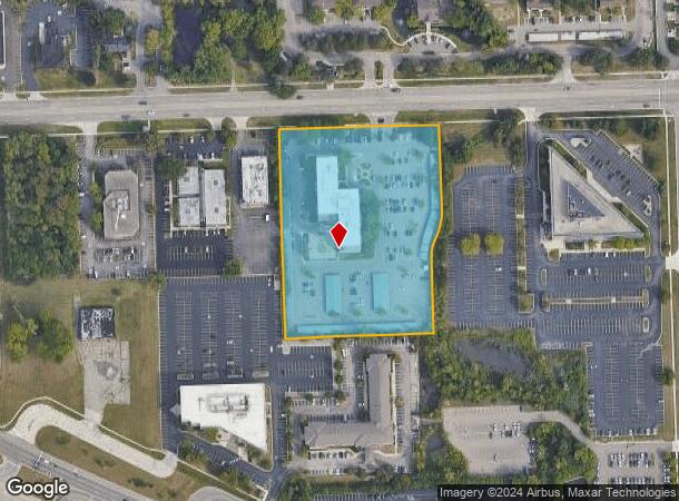  25701 W 12 Mile Rd, Southfield, MI Parcel Map