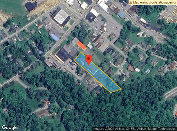  Maple Ave, Fayetteville, WV Parcel Map