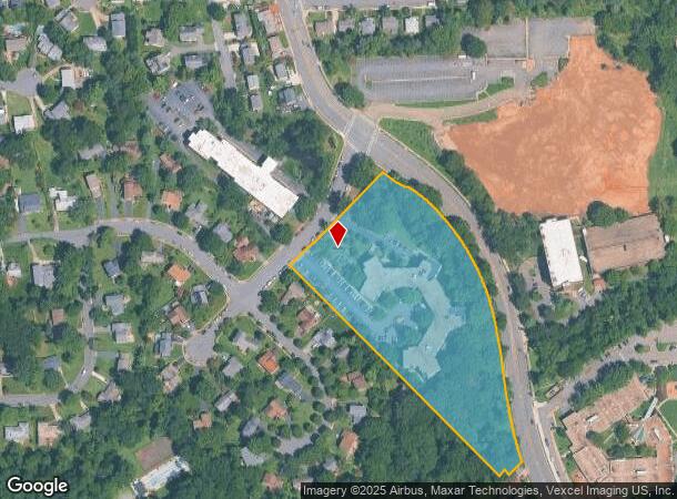 600 S Carlin Springs Rd, Arlington, VA Parcel Map