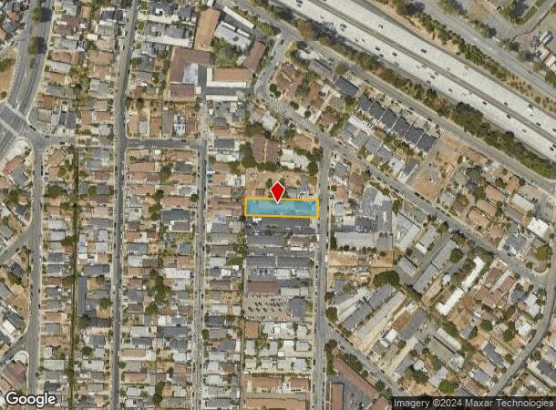  1661 Mono Ave, San Lorenzo, CA Parcel Map