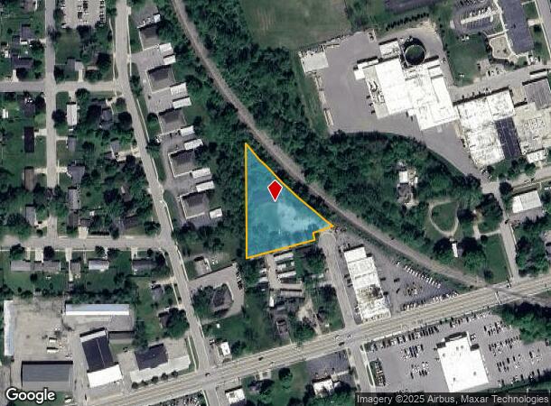  211 N Pleasant St Se, Lowell, MI Parcel Map
