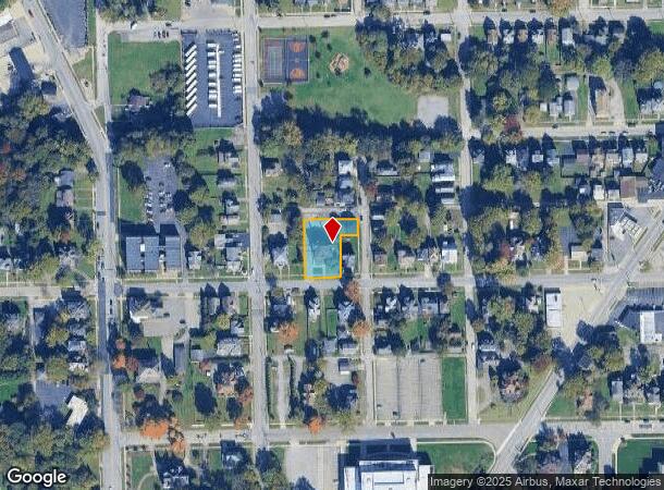  107 E Wallace Ave, New Castle, PA Parcel Map