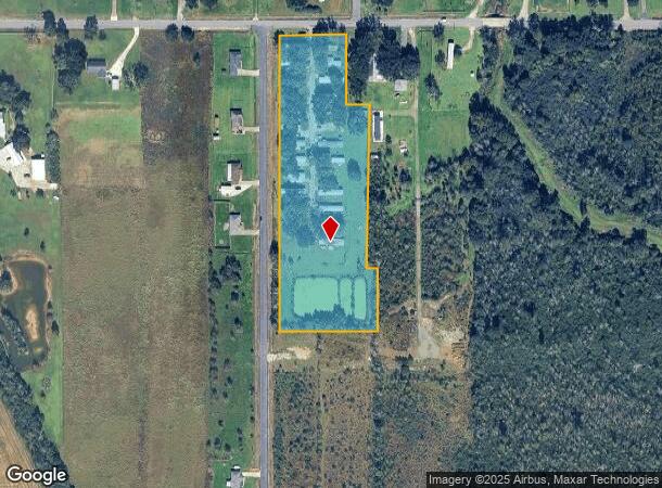 7315 Mccown Rd, Iowa, LA Parcel Map