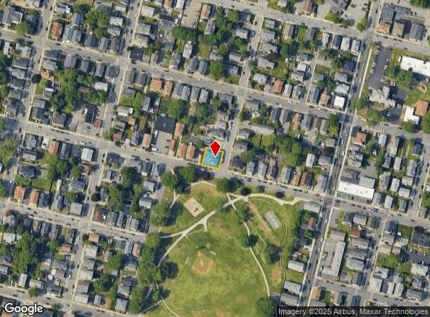 722 Locust St, Fall River, MA Parcel Map