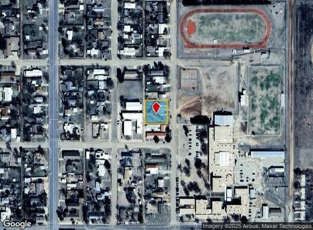 210 Polk Ave, Lorenzo, TX Parcel Map