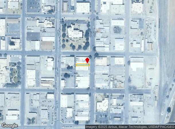  107 S Canyon St, Carlsbad, NM Parcel Map