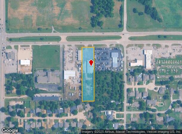  7820 Nw 39Th Expy, Bethany, OK Parcel Map