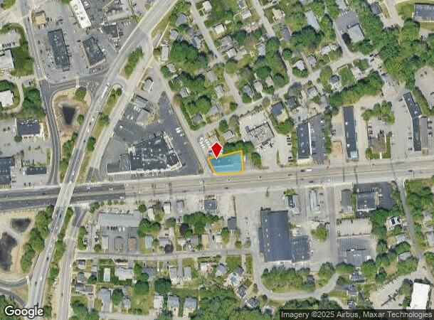 277 Worcester Rd, Framingham, MA Parcel Map