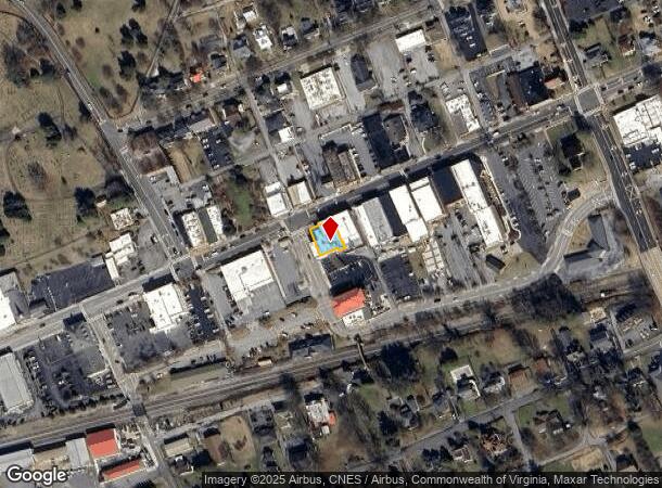 102 Wall St Sw, Abingdon, VA Parcel Map