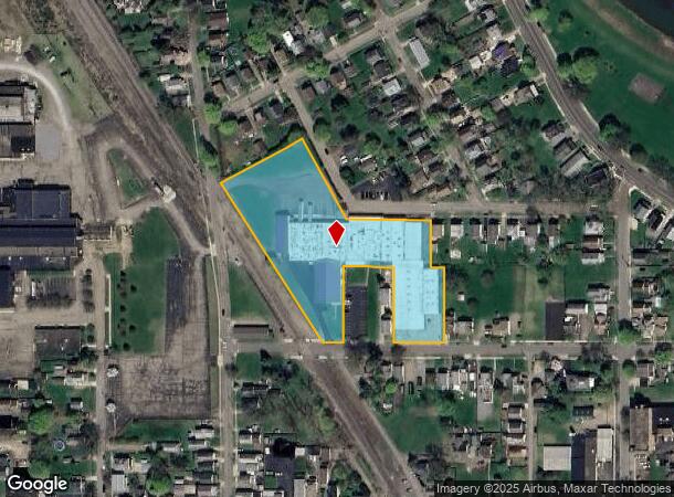 243 Root St, Olean, NY Parcel Map