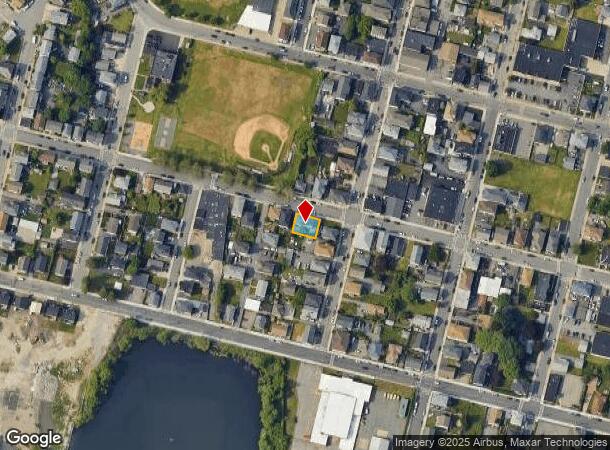  1003 Slade St, Fall River, MA Parcel Map