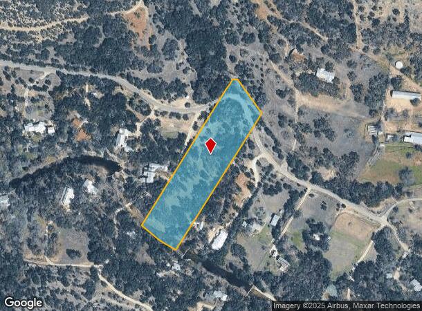521 Deer Lake Rd, Wimberley, TX Parcel Map
