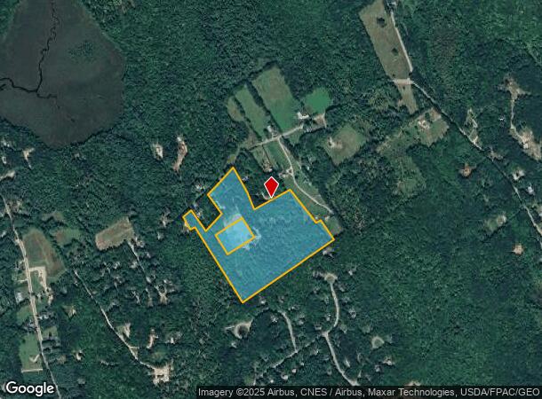 105 Wiley Rd, Naples, ME Parcel Map