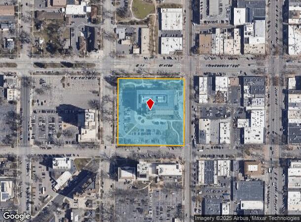 200 W Oak St, Fort Collins, CO Parcel Map