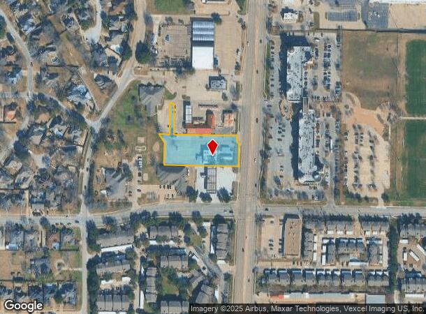 5024 S Cooper St, Arlington, TX Parcel Map