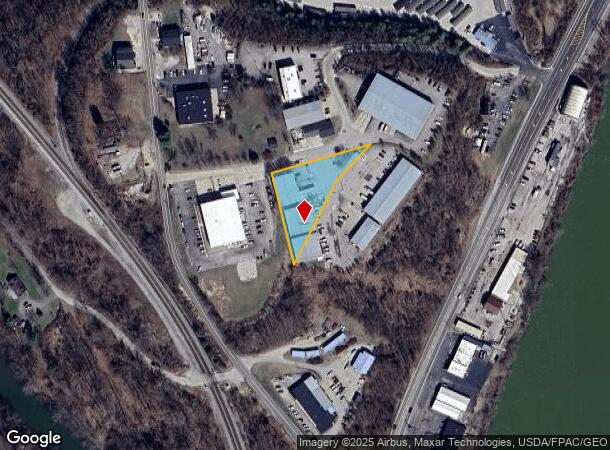  Teays Valley Rd, Scott Depot, WV Parcel Map