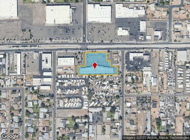  1437 E Main St, Mesa, AZ Parcel Map