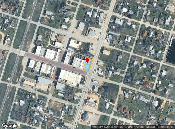  244 E Clark St, Bartlett, TX Parcel Map