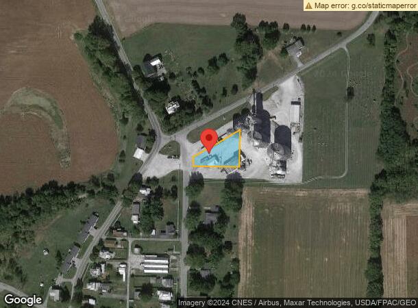  318 N High St, Mount Blanchard, OH Parcel Map