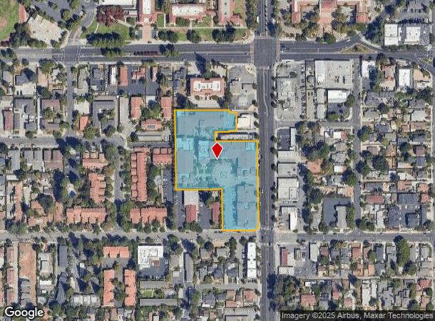  2075 Winchester Blvd, Campbell, CA Parcel Map