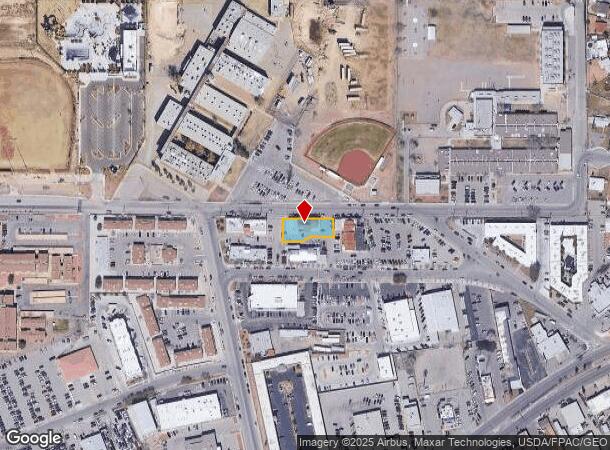  1420 Geronimo Dr, El Paso, TX Parcel Map