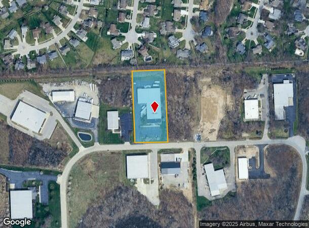 702 Incentive Dr, Fort Wayne, IN Parcel Map