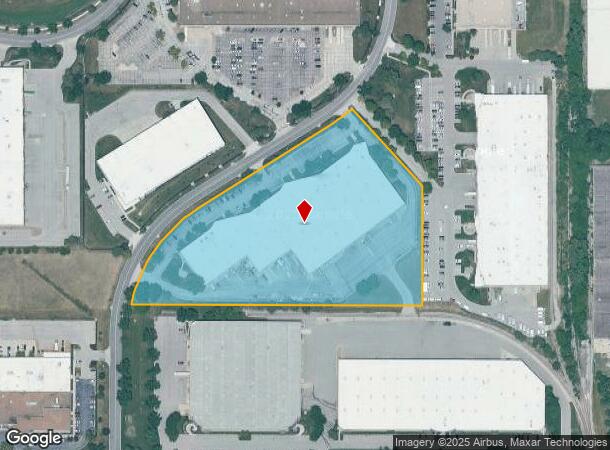 9801 Commerce Pky, Lenexa, KS Parcel Map