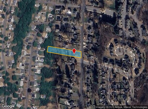  2041 N Broad St, Meriden, CT Parcel Map
