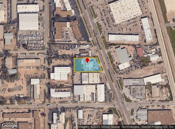  11135 Harry Hines Blvd, Dallas, TX Parcel Map