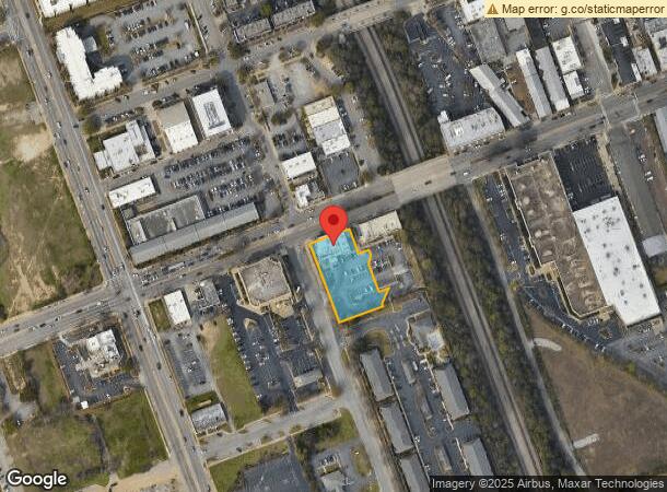  600 Gervais St, Columbia, SC Parcel Map