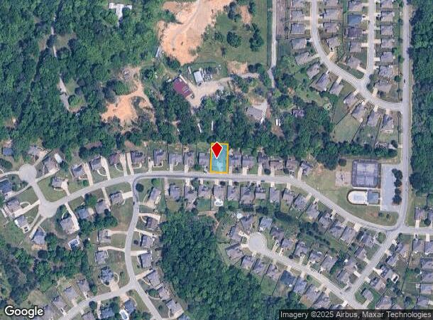 150 Savannah Ln, Calera, AL Parcel Map