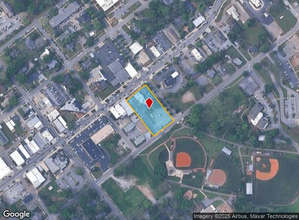 848 Main St, Montevallo, AL Parcel Map