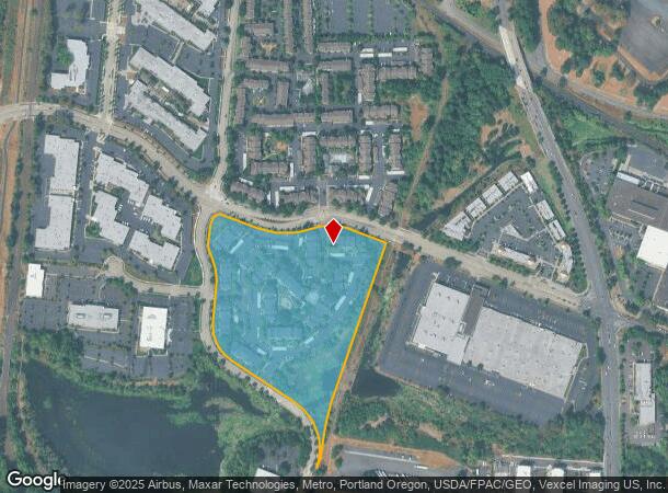 15000 Sw Millikan Way, Beaverton, OR Parcel Map