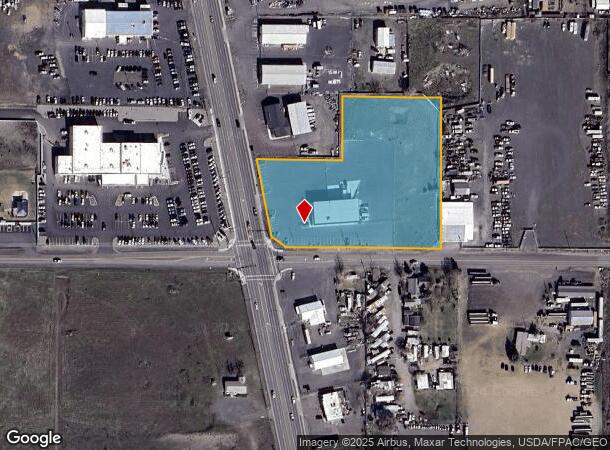  80361 N Highway 395, Hermiston, OR Parcel Map