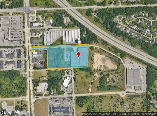  6338 Sashabaw Rd, Clarkston, MI Parcel Map