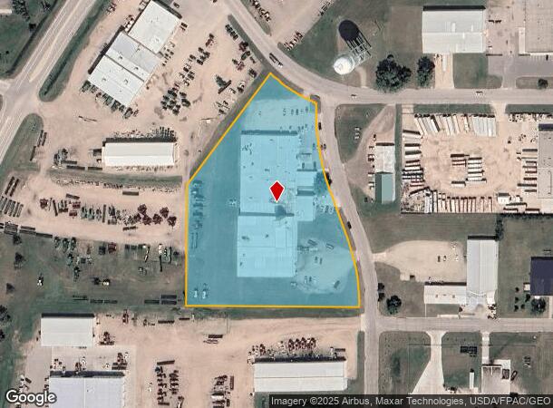 1302 Foskett St, Crookston, MN Parcel Map