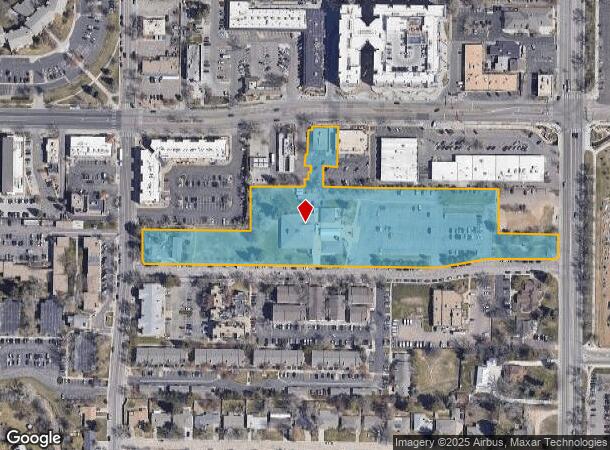 1220 University Ave, Fort Collins, CO Parcel Map
